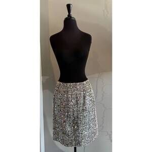 NEW INSIGHT women's novelty set skirt in silver